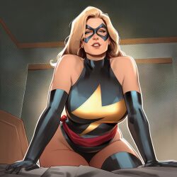 captain marvel from avengers by phophopho