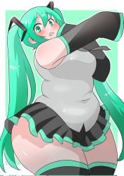 hatsune miku from sega by toysikisizuoka