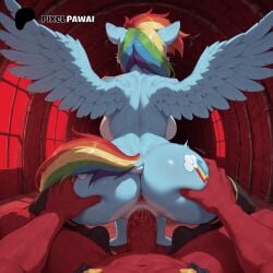 rainbow dash (mlp) fan art