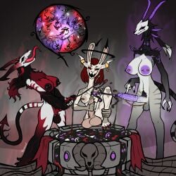 celeste the nun rabbit fan art