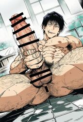 toji fushiguro from jujutsu kaisen by aonoshishi
