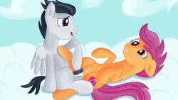 friendship_is_magic my_little_pony rumble_(mlp) scootaloo_(mlp) smooth_skin young