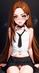 ai_generated april_(femboy) avril_lavigne_(cosplay) femboy feminization forced_feminization not_psycho otoko_no_ko otokonoko sissification sissy