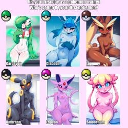 espeon from pokemon by ultimate waifu project
