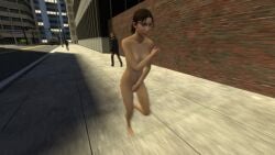 1girls 3d clothed_male_nude_female embarrassed_nude_female enf left_4_dead left_4_dead_(series) masterzenus only_one_naked public public_nudity sfm streaking tagme video zoey_(left_4_dead)