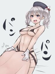 1boy 1girls bare_belly bare_shoulders bare_stomach big_boobs big_breasts big_tits boobs breasts femdom hourglass_figure huge_boobs huge_breast huge_tits kantai_collection kashima_(kantai_collection) kikiu_bd large_boobs large_breasts large_tits massive_boobs massive_breasts massive_tits tits