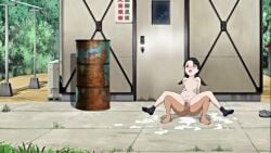 10s 1boy 2018 age_difference animated ass black_hair blush breasts censored cowgirl_position kansen_sodom mako_(kansen_sodom) mosaic_censoring multiple_girls nipples nude outdoors penis pumping red_eyes reverse_cowgirl_position sex small_breasts sound spread_legs straddling straight subtitled tagme video