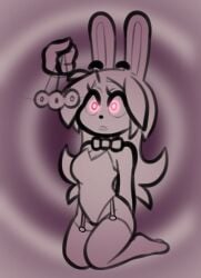 bunny_girl bunnysuit empty_eyes furry glowing_eyes mind_control pendulum thehenwithatie