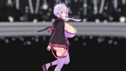 4girls bouncing_breasts breasts clothed clothing dancing dekapaiyukari enormous_breasts facominn gigantic_breasts hatsune_miku huge_breasts massive_breasts mikumikudance mmd reimu_hakurei syobons_(shupi-san) tagme touhou video vocaloid yowane_haku yuzuki_yukari