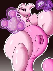 mewtwo pokemon pokemon_(species) trasher_art