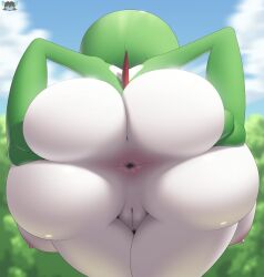 1girls anus anus_focus anus_peek ass ass_focus ass_grab back_view big_ass big_butthole bubble_butt female female_only gardevoir huge_anus huge_ass huge_breasts pokemon pokemon_(species) pussy solo solo_female spread_anus spread_ass tzokatli zenminch