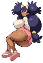 ai_generated big_breasts female female female_focus female_only full_body iris_(pokemon) mullon novelai pokemon pokemon_bw solo solo_female thick_thighs