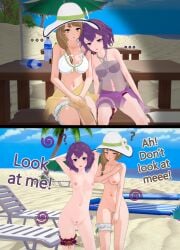 ... 2girls 2koma 3d ? accessory alternate_costume arms_behind_head ass_visible_through_thighs bangs bare_arms bare_legs bare_midriff bare_shoulders bare_thighs beach beach_chair beach_umbrella bench bernadetta_von_varley bernadetta_von_varley_(summer) bikini blush bottle braid breasts brown_hair cleavage collarbone completely_nude confusion covering covering_breasts drooling embarrassed empty_eyes english_text exhibitionism female female_only female_pubic_hair femsub fire_emblem fire_emblem:_three_houses fire_emblem_engage fire_emblem_heroes goldmary_(fire_emblem) goldmary_(summer)_(fire_emblem) grey_eyes hair_over_shoulder hat hat_flower humiliation hypnotic_magic instant_loss instant_loss_2koma legband legs long_hair looking_at_viewer medium_breasts midriff mind_control multiple_girls multiple_subs naked_hat navel necklace nintendo nipples nude nude_female ocean official_alternate_costume outdoors palm_tree parasol personality_switch pose pubic_hair public purple_bikini purple_hair purple_sarong purple_swimsuit pussy saliva saliva_trail sand sarong see-through short_hair shoulders side_ponytail sitting small_breasts sun_hat swimsuit table text thighs towel tree umbrella water white_bikini white_swimsuit yellow_eyes yellow_sarong