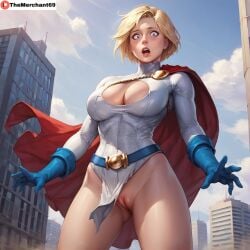 accidental_exposure ai_generated dc_comics embarrassed embarrassed_nude_female enf flashing_pussy heroine karen_starr nsfw outdoors patreon power_girl pussy ripped_clothing ruined_reputation stable_diffusion superheroine surprised themerchant69 torn_clothes wardrobe_malfunction