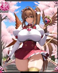 ai_generated artsparta117 big_breasts breasts cardcaptor_sakura sakura_kinomoto