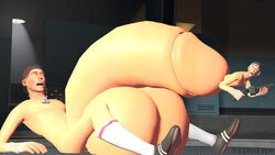 3d 3d_(artwork) cock_vore hyper hyper_penis male male_only penis scout team_fortress team_fortress_2 vore