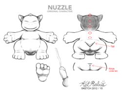 2015 cum erection ket_ralus male nuzzle_(character) sketch