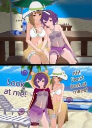 ... 2girls 2koma 3d ? accessory alternate_costume animal_hood arms_behind_head ass_visible_through_thighs bangs bare_arms bare_legs bare_midriff bare_shoulders bare_thighs beach beach_chair beach_umbrella bench bernadetta_von_varley bernadetta_von_varley_(summer) bikini blush bottle braid breasts brown_hair cape cleavage collarbone confusion covering covering_breasts drooling embarrassed empty_eyes english_text exhibitionism female female_only femsub fire_emblem fire_emblem:_three_houses fire_emblem_engage fire_emblem_heroes goldmary_(fire_emblem) goldmary_(summer)_(fire_emblem) grey_eyes hair_over_shoulder hat hat_flower hood humiliation hypnotic_magic instant_loss instant_loss_2koma legband legs long_hair looking_at_viewer medium_breasts midriff mind_control multiple_girls multiple_subs navel necklace nintendo ocean official_alternate_costume outdoors palm_tree parasol personality_switch pose public purple_bikini purple_hair purple_sarong purple_swimsuit saliva saliva_trail sand sarong see-through short_hair shoulders side_ponytail sitting small_breasts sun_hat swimsuit table text thighs towel tree umbrella water white_bikini white_swimsuit yellow_eyes yellow_sarong