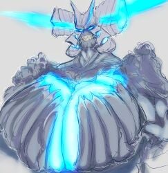 1girls big_breasts devil_may_cry devil_trigger huge_breasts large_breasts looking_at_viewer rule_63 themercart vergil_(devil_may_cry)