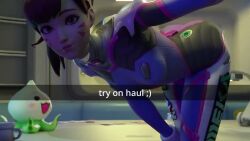 1female 1girls 3d 3d_animation animated arched_back areola areolae asian asian_female ass ass_focus blender blender_(software) blender_cycles blizzard_entertainment brown_eyes brown_hair bubble_ass bubble_butt butt_focus cheeks clothes d.va female female_focus female_only firm_ass hana_song hips hips_wider_than_shoulders jhall korean korean_female labia labia_majora legs long_hair long_legs medium_breasts nipples no_bra no_panties no_sound nude nude_female overwatch overwatch_2 ponytail pussy recording_video self_recording showing_ass showing_off showing_off_ass showing_pussy skin_tight skinsuit skintight small_breasts tagme thighhighs tied_hair trying_clothes vagina video wide_hips