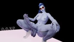 3d dodchd futanari glasses holding_penis huge_cock looking_at_viewer nyl_widowmaker overwatch overwatch_2 penis tagme widowmaker