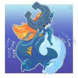 alesmadness1 ass_body clapping_ass gigantic_ass gigantic_butt huge_ass imp_midna looking_at_viewer looking_back midget midna shortstack smiling smiling_at_viewer the_legend_of_zelda the_legend_of_zelda:_twilight_princess