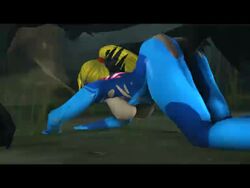 1girl 1girls 3d animated artist_request blonde_hair green_eyes huge_cock metroid moaning monster monster_boy night nintendo outside rape rapist_male samus_aran sarah_bryant_(model) sound victim_female video werewolf zero_suit zero_suit_samus