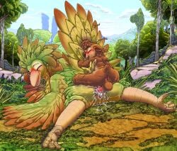 2026 4_toes anthro anthro_on_feral anthro_penetrating anthro_penetrating_feral anus avian balls beak bestiality biped bird_legs blue_sky bodily_fluids brown_balls brown_body brown_ears brown_fur brown_hair brown_nose brown_tail butt cloud cum cum_from_vagina cum_in_vagina cum_inside cum_splatter cum_string day detailed_background digital_media_(artwork) duo ears_down ejaculation erection eyelashes eyes_closed feathered_tail feathers feet female female_feral female_penetrated feral feral_penetrated from_behind_position fur genital_fluids genitals grass hair holding_tail interspecies ivy_(swapped) javan_(species) kitsune_youkai larger_female larger_feral larger_penetrated lying male male/female male_anthro male_penetrating male_penetrating_female mammal mustelid nature ollie_(swapped) on_front on_grass on_ground open_beak open_mouth orange_body orange_tail orgasm orgasm_face outside outside_sex penetration penile penile_penetration penis penis_in_vagina perching_position pink_vulva pivoted_ears plant pookoo raised_tail rear_view red_penis red_tongue rock sex size_difference sky small_tail smaller_anthro smaller_male smile snout spread_legs spreading swapped_(movie) tail tan_beak teeth toes tongue tree vaginal vaginal_fluids vaginal_fluids_on_penis vaginal_fluids_on_vulva vaginal_penetration vulva white_clouds winged_arms wings yellow_body yellow_tail