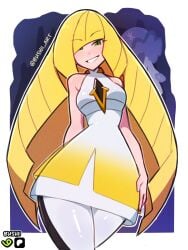 lusamine (pokemon) from game freak by bushii (bo0xhy)