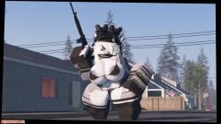 1boy 1girl 3d furry nekomaniaa roblox robloxian shark_girl source_request tagme