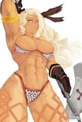 1girls 2d 2d_(artwork) 2d_artwork abs adult adult_female amazon_(dragon's_crown) arm_behind_head armpit armpit_crease armpit_peek armpits ass_visible_from_the_front ass_visible_through_thighs axe bare_armpits bare_arms bare_belly bare_chest bare_hips bare_legs bare_midriff bare_navel bare_shoulders bare_skin bare_thighs belly belly_button big_boobs big_breasts blank_expression blank_eyes blank_stare blue-eyed_female blue_eyes bored bored_expression breasts breasts_apart busty busty_female busty_girl collarbone curvaceous curvaceous_body curvaceous_female curvaceous_figure curvaceous_hips curvy curvy_body curvy_female curvy_figure curvy_hips digital digital_art digital_drawing digital_drawing_(artwork) digital_media digital_media_(artwork) dragon's_crown drawing elbows emotionless exposed_armpits exposed_arms exposed_belly exposed_chest exposed_hips exposed_legs exposed_midriff exposed_navel exposed_shoulders exposed_skin exposed_thighs female female_focus female_only fit_female groin hairless_armpits hand_behind_head hourglass_figure inframammary_fold inguinal_crease inguinal_ligament large_boobs large_breasts lean_figure long_hair looking_at_viewer mature mature_female mature_woman midriff muscular muscular_female narrow_waist navel neutral_expression posing posing_for_the_viewer posing_naked posing_nude presenting_armpit shaved_armpits shoulders simple_background slender_body slender_waist slim_female slim_waist solo standing stomach thick_thighs thigh_gap thighs toshio underboob upper_body white-haired_female white_background white_hair wide_hips woman