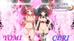 animal_humanoid breasts ceri_(sakura_dungeon) clothing female humanoid looking_at_viewer nightmarexxx pussy sakura_dungeon torn_clothing wanaca winged_cloud yomi_(sakura_dungeon)