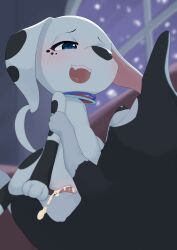 101_dalmatian_street 101_dalmatians absurd_res anonymous_artist canid canine canis collar dalmatian digital_media_(artwork) disney dolly_(101_dalmatians) domestic_dog duo erection female female_penetrated feral fur genitals hansel_(101_dalmatians) hi_res husky male male/female male_penetrating male_penetrating_female mammal nordic_sled_dog open_mouth penetration sex spitz white_body white_fur