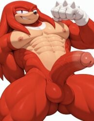 ai_generated anthro ass balls big_ass big_cock big_dick big_penis cute echidna flexing flexing_arms flexing_bicep flexing_muscles gay huge_ass huge_butt huge_cock huge_dick huge_penis knuckles_the_echidna large_ass large_butt large_cock large_dick large_penis large_thighs looking_at_viewer looking_pleasured male male_only mobian_(species) muscles muscular muscular_arms muscular_male penis piza09 purple_eyes sega smile smiling smiling_at_viewer sonic_(series) sonic_the_hedgehog_(series) thick_ass thick_thighs thighs yaoi