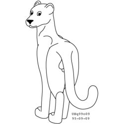 animal_genitalia balls black_and_white blank_expression butt cougar felid feline feral genitals long_tail looking_at_viewer looking_back looking_back_at_viewer male mammal monochrome rear_view sheath simple_background solo standing tail urbanhermit white_background