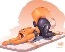 diane foxington from dreamworks by spongebandimark