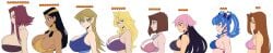 akiza_izinski alexis_rhodes anzu_mazaki aqua_hair big_breasts black_hair blonde_hair blue_angel blue_eyes blue_hair blush bra braids breast_chart breasts breasts_size_difference brown_eyes brown_hair closed_mouth commission crossover dark_skin egyptian embarrassed female female_only green_eyes hi_res huge_breasts iggy-bomb isis_ishtar izayoi_aki kawai_shizuka kujaku_mai large_breasts light_skin looking_at_viewer luna_(yu-gi-oh!_zexal) mai_valentine medium_breasts multicolored_hair multiple_girls pale_skin pink_hair purple_eyes red_hair ribbon seductive_smile serenity_wheeler side_view sideboob size_difference smile standing star tea_gardner teenage_girl tenjouin_asuka twintails underwear voluptuous white_background white_skin younger_female yu-gi-oh! yu-gi-oh!_5d's yu-gi-oh!_duel_monsters yu-gi-oh!_gx yu-gi-oh!_vrains yu-gi-oh!_zexal zaizen_aoi