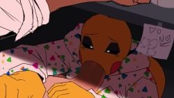 1boy 1girls 2022 2d 2d_animation animated animatronic anthro blowjob cum cum_in_mouth cum_in_throat deepthroat fellatio five_nights_at_freddy's five_nights_at_freddy's_2 goolahan human jeremy_fitzgerald longer_than_10_seconds ngoolahan oral robot robot_girl shorter_than_30_seconds sound sound_effects stealth_fellatio straight swallowing swallowing_cum tagme toy_chica_(fnaf) under_the_table video voice_acted
