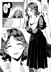 black_hair blowjob business_man cum_on_face dialogue otochichi secret_comics short_hair slutty_female tagme video voice_acted_comic