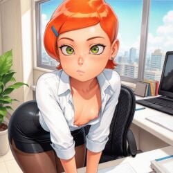 gwen tennyson from ben 10 by warmachine0001