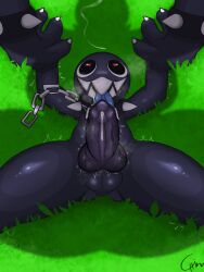 chain chomp from mario bros by cappuchino