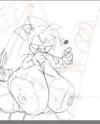 amy rose from sonic (series) by starstar000