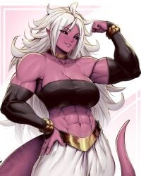 android 21 from dragon ball by speedl00ver