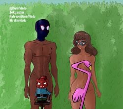 1girl1boy 1girls arabian avengers big_ass big_balls big_breasts big_nipples big_penis black_hair brown_hair champions_(marvel) couple_(romantic) couple_love dark-skinned_female dark-skinned_male dark_skin female_hero hairy_pussy heroine hijab horny_female in_love kamala_khan male/female marvel marvel_comics miles_morales ms._marvel ms._marvel_(kamala_khan) muslim nerd nerd_female nude_female nude_male orgasm ovum puerto_rican romantic romantic_couple sexy_heroine_female smile sperm_meets_ovum spider-man spider-man_(series) spider_web vlado young_avengers younger_female younger_male