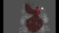 balls_sound_effects cock_vore cum_digestion excessive_cum excessive_precum hairy_balls huge_cock hyper hyper_balls hyper_penis miffy_(slinkmayker) onomatopoeia precum screaming slinkmayker solo_male sound squeezing tagme video vore what_the_fuck