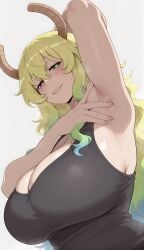 lucoa from miss kobayashi's dragon maid by mayyreel