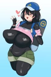female protagonist (pokemon ww) from game freak by hwanh