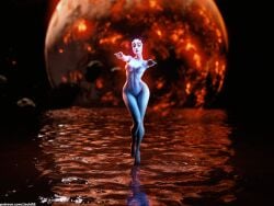 asari from mass effect by jackgb