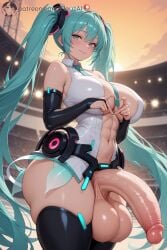 1futa 2026 ai_generated ass balls big_ass big_balls big_breasts big_butt big_penis erect_penis erection flouzai futa_only futanari hatsune_miku heart_symbol highres huge_breasts huge_cock looking_at_viewer penis seductive seductive_look seductive_pose seductive_smile testicles uncensored veiny_penis
