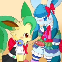 eeveelution from nintendo by km-15